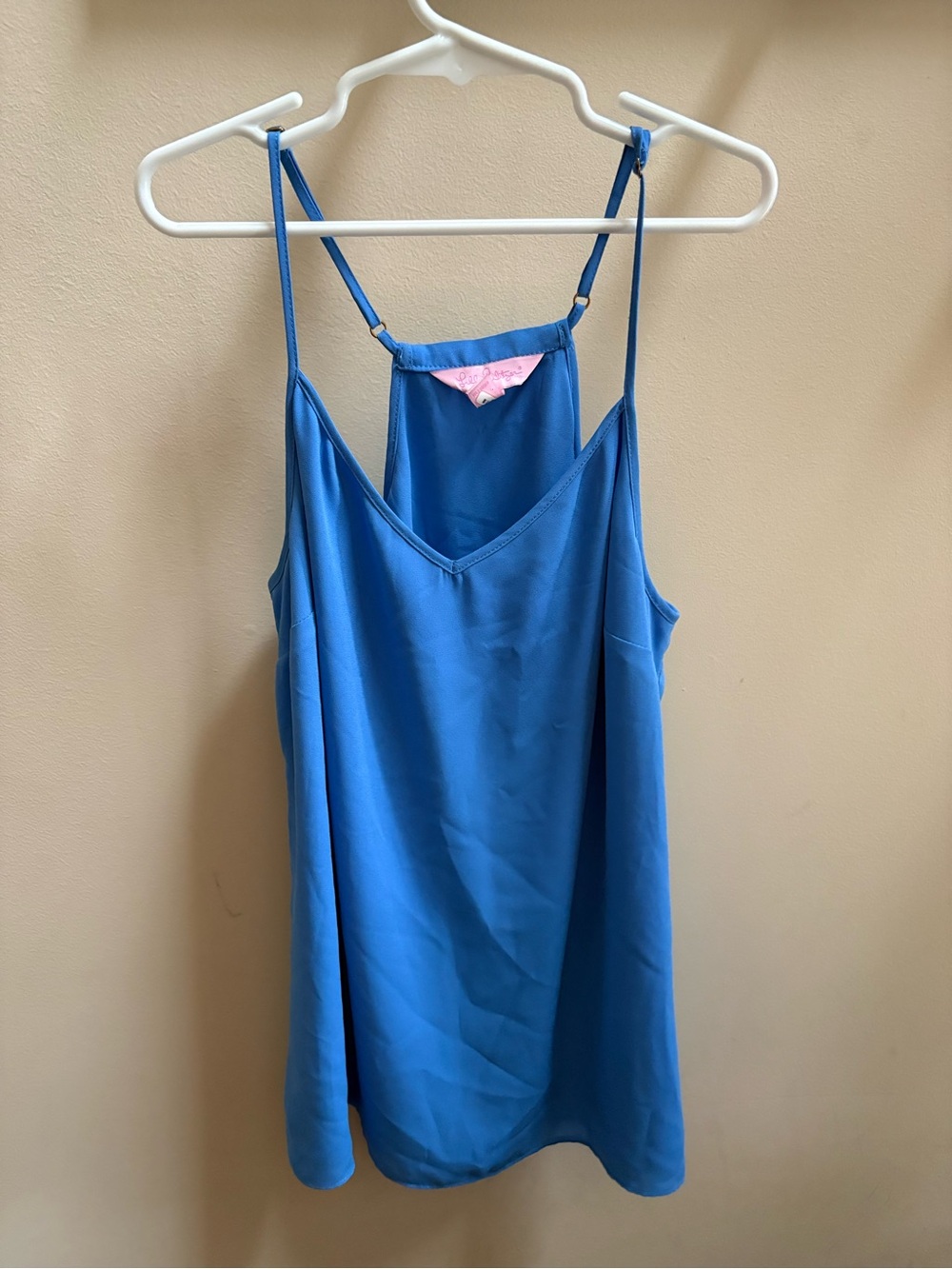 Lilly Pulitzer Bright Blue Spaghetti-Strap Camisole